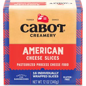 Cabot Creamery Yellow American Cheese Slices