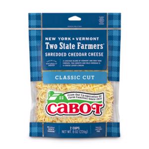 Cabot Two State Farmers’ Shredded Cheddar Cheese