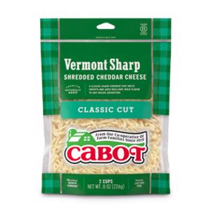 Cabot Vermont Sharp Shredded Cheddar Cheese