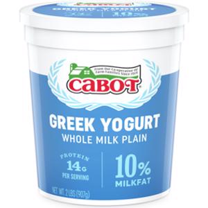 Cabot Whole Milk Greek Yogurt