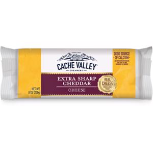 Cache Valley Extra Sharp Cheddar Cheese Block