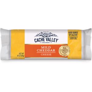 Cache Valley Mild Cheddar Cheese Block