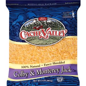 Cache Valley Shredded Colby Jack Cheese