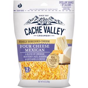 Cache Valley Shredded Four Cheese Mexican Blend Cheese