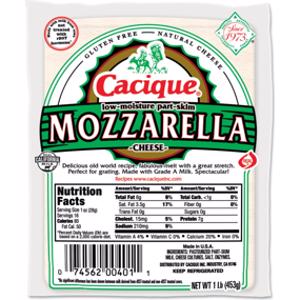 Cacique Mozzarella Cheese Block