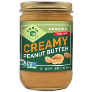 Cadia Organic Creamy Peanut Butter
