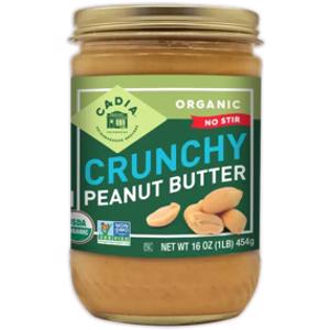 Cadia Organic No Stir Crunchy Peanut Butter