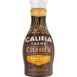 Califia Farms Blonde Roast Cold Brew Black Coffee