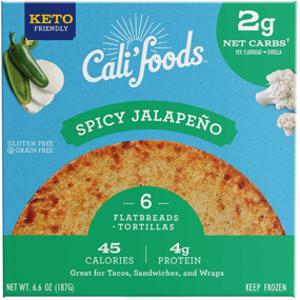 Cali'flour Spicy Jalapeno Cauliflower Flatbread