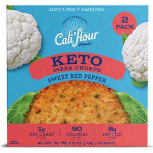 Cali'flour Sweet Red Pepper Keto Pizza Crust