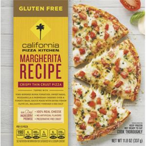 California Pizza Kitchen Gluten Free Margherita Recipe Pizza