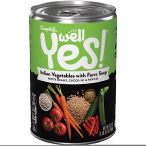 Campbell's Well Yes Italian Vegetable Farro soup
