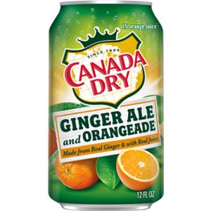 Canada Dry Ginger Ale & Orangeade