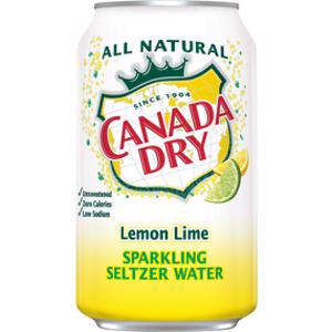 Canada Dry Lemon Lime Sparkling Water