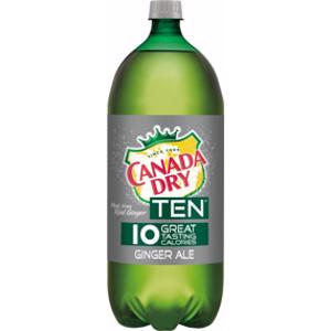 Canada Dry Ten Ginger Ale Soda