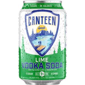 Canteen Spirits Lime Vodka Soda