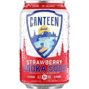 Canteen Spirits Strawberry Vodka Soda