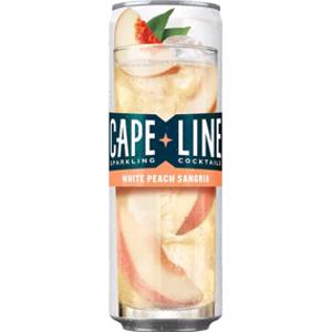 Cape Line White Peach Sparkling Cocktail