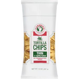 Carmen's Thin & Lightly Salted Tortilla Chips