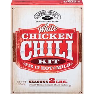 Carroll Shelby's White Chicken Chili Kit
