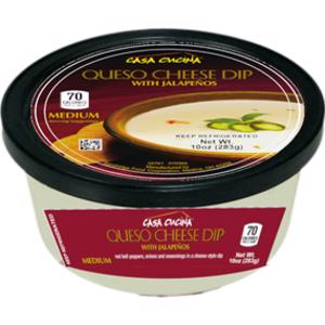 Casa Cucina Queso Cheese Dip w/ Jalapenos