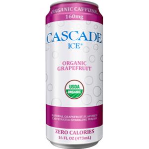 Cascade Ice Organic Grapefruit Caffeinated Sparkling Water