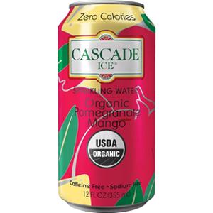 Cascade Ice Organic Pomegranate Mango Sparkling Water