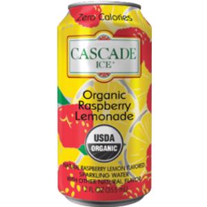 Cascade Ice Organic Raspberry Lemonade Sparkling Water