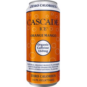 Cascade Ice Original Orange Mango Caffeinated Sparkling Water