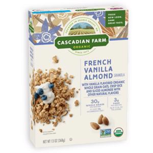 Cascadian Farm Organic French Vanilla Almond Granola