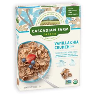 Cascadian Farm Organic Vanilla Chia Crunch Cereal