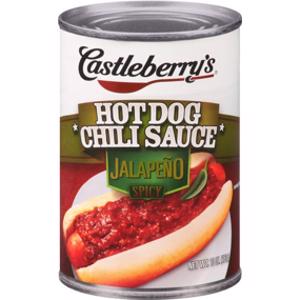 Castleberry's Jalapeno Hot Dog Chili Sauce