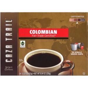 Caza Trail Colombian Roast Coffee Pods
