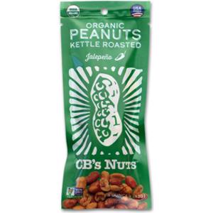 CB's Nuts Organic Kettle Roasted Jalapeno Peanuts