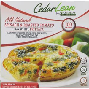 CedarLean Spinach & Tomato Egg White Frittata