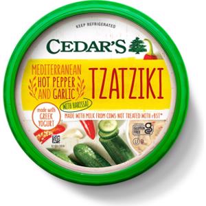 Cedar's Mediterranean Hot Pepper & Garlic Tzatziki w/ Harissa