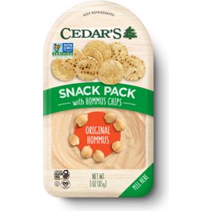 Cedar's Original Hommus Chips Snack Pack