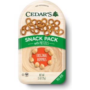 Cedar's Original Hommus Pretzels Snack Pack