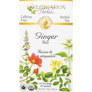 Celebration Herbals Organic Ginger Root Tea