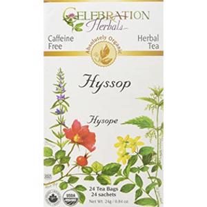 Celebration Herbals Organic Hyssop Tea