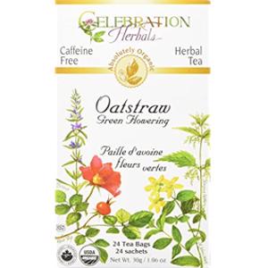 Celebration Herbals Organic Oatstraw Green Flowering Tea