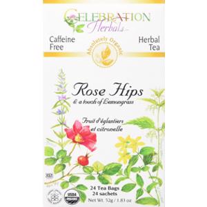 Celebration Herbals Organic Rose Hips w/ Lemongrass Tea