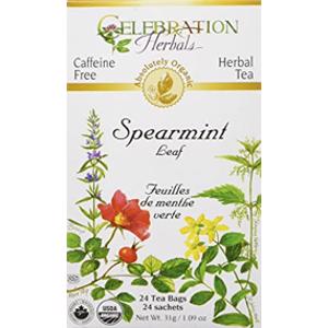 Celebration Herbals Organic Spearmint Leaf Tea