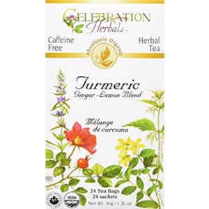 Celebration Herbals Organic Turmeric Ginger-Lemon Tea