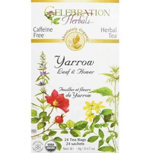Celebration Herbals Organic Yarrow Leaf & Flower Tea