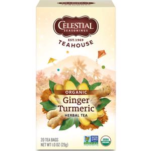Celestial Seasonings Organic Ginger & Turmeric Herbal Tea