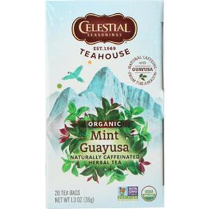 Celestial Seasonings Organic Mint Guayusa Tea
