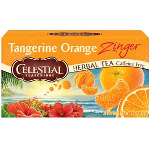 Celestial Seasonings Tangerine Orange Zinger Herbal Tea