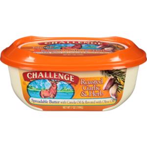 Challenge Roasted Garlic & Herb Spreadable Butter