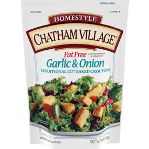 Chatham Village Fat Free Garlic & Onion Croutons